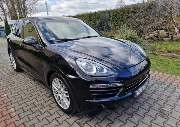 Porsche Cayenne cena 102900 przebieg: 218000, rok produkcji 2012 z Łuków małe 46